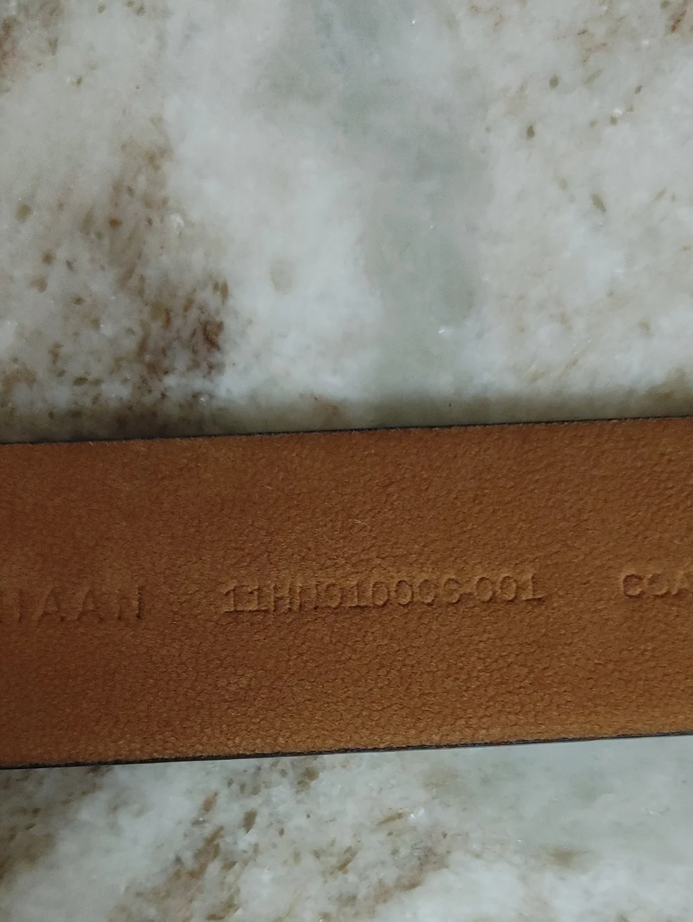 Cole Haan Black Western Style Belt Size 40